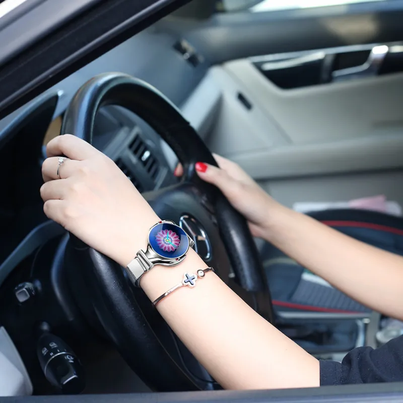 Дамы роскошные моды z38 умный браслет сердечного ритма измерения артериального