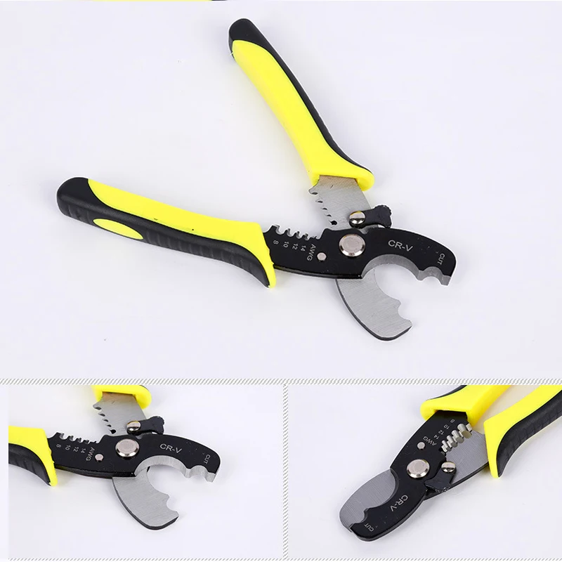 Автоматические плоскогубцы для зачистки проводов резак кабеля прочные щипцы