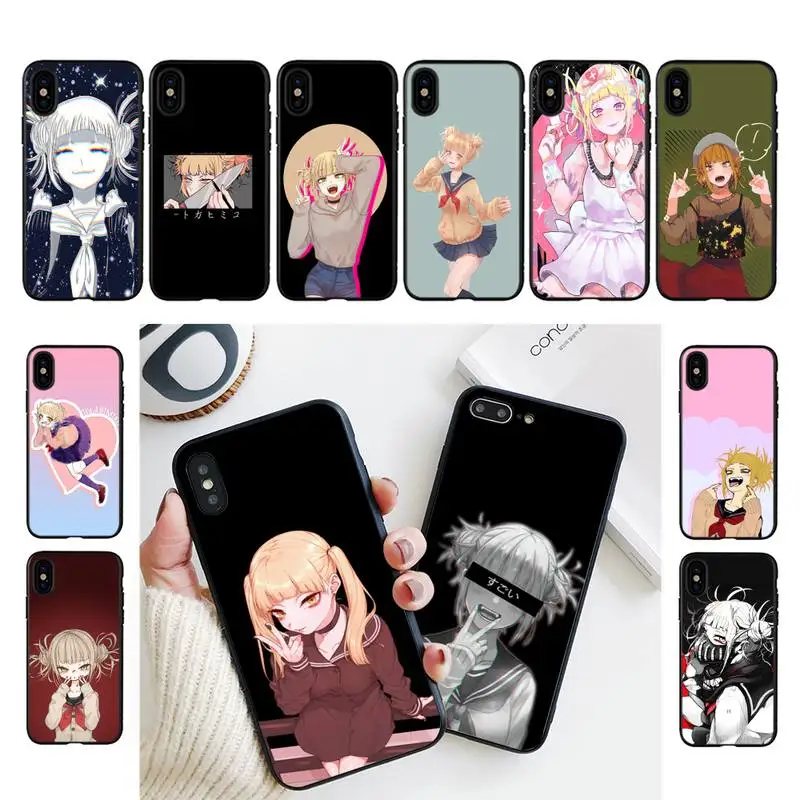 

himiko toga Phone Case For iPhone 11 8 7 6 6S Plus X XS MAX 5 5S se 2020 11 12pro max iphone xr Back Coque