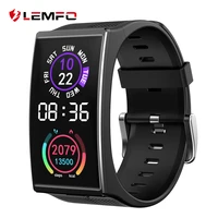 lemfo dm12 1 9 inch smart watch men 2021 ip68 waterproof sport smartwatch man women fitness bracelet tracker for android ios