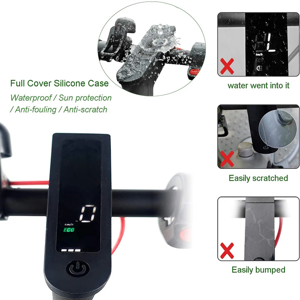 

Silica Gel Protective Covers Dash Board Silicone Case Waterproof For Xiaomi M365 Pro Electric Scooter Skateboard Accessories