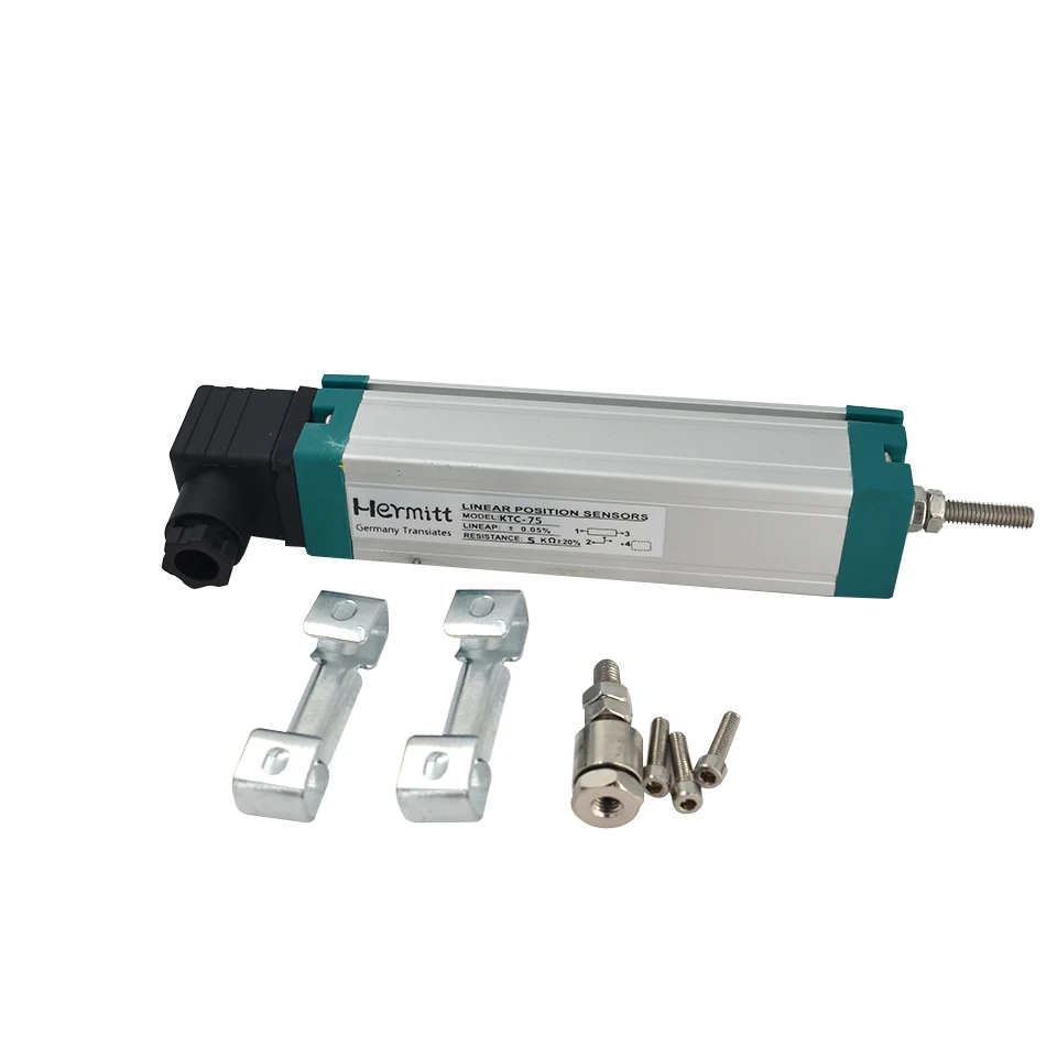 75mm/100MM/125MM Injection Molding Machine Electronic Ruler Rod Haitian Linear Displacement Sensor KTC LWH Universal Resistance |