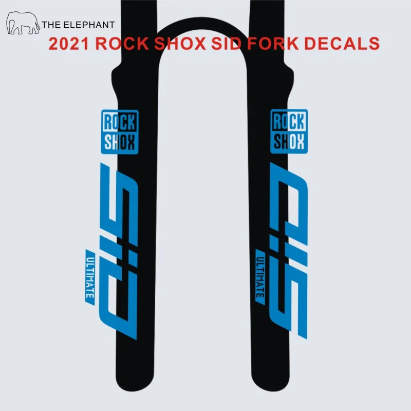 Наклейки на переднюю вилку rockshox SID 2021 | Спорт и развлечения