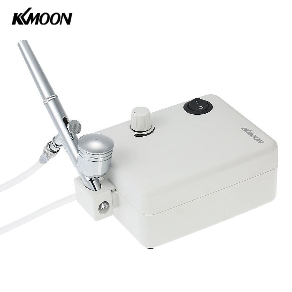 KKmoon многофункциональная Аэрограф Двойного действия мини воздушный компрессор