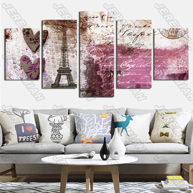 

Non-Mainstream Pyramid Poster Nordic Style Wall Art Canvas Print Painting Modern Living Room Decoration