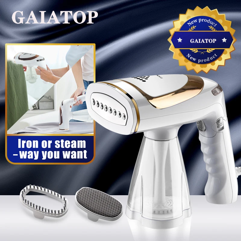 Ручной отпариватель для одежды GAIATOP 1600 Вт мощный портативный с быстрым нагревом