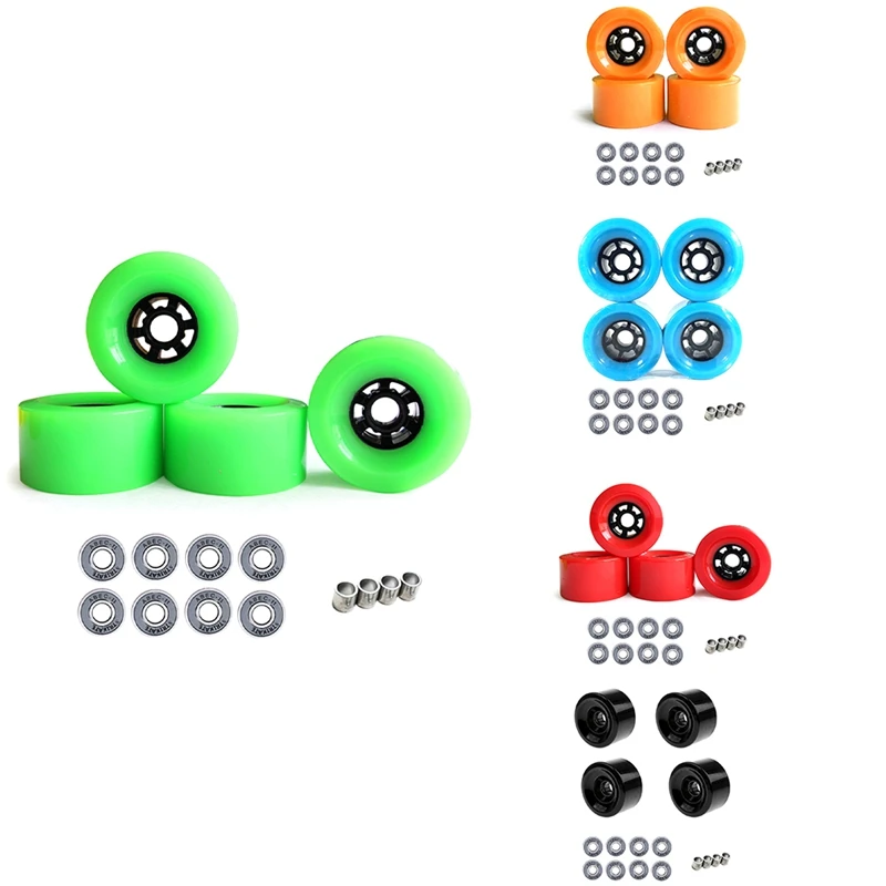 

4 шт., колеса для Лонгборда, 90x52 мм