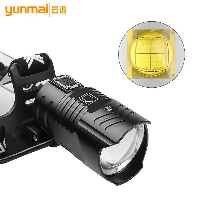 Precio Antorcha Cargador Faro Brillante Correa Impermeable Led Potente Faro Impermeable Linterna De Cabeza Senderismo Linterna EA60TD