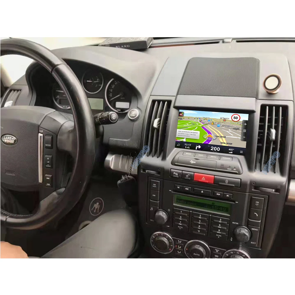 7-дюймовый автомобильный Радио GPS стерео плеер для Land Rover Freelander II 2007-2012 с сенсорным
