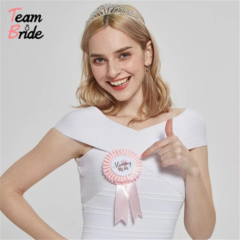 Команда Невесты детское крещение для душа и крещения вечерние значки с днем