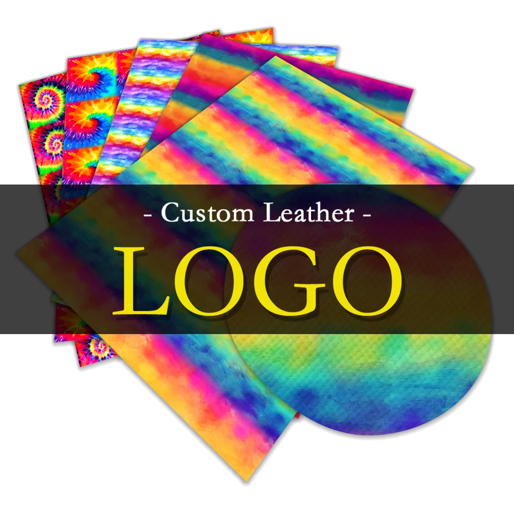 

L4674 Faux Suede PU Leather Fabric Brand LOGO Suede Faux Leather for DIY Women Sewing Material 30 *136cm