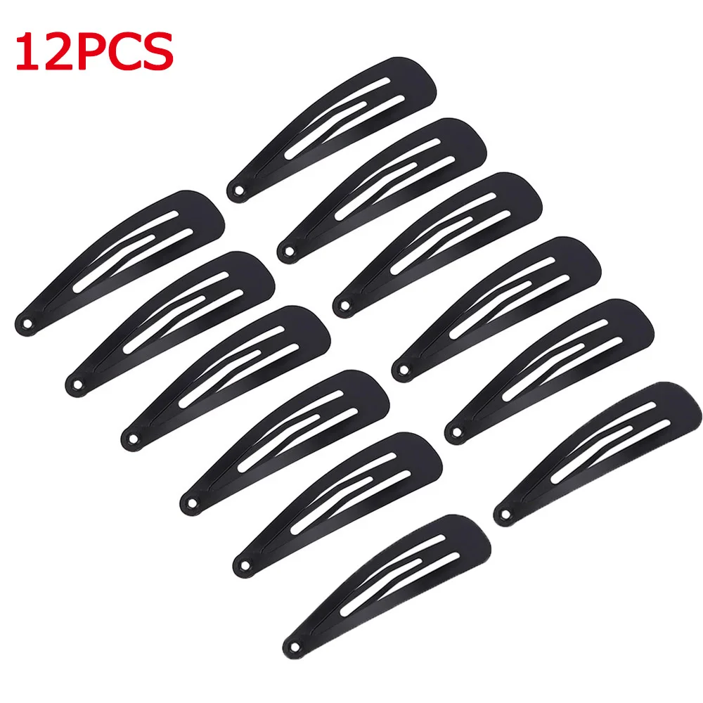 45/60 мм заколки для волос черного тона ручной работы парикмахерские шпильки с