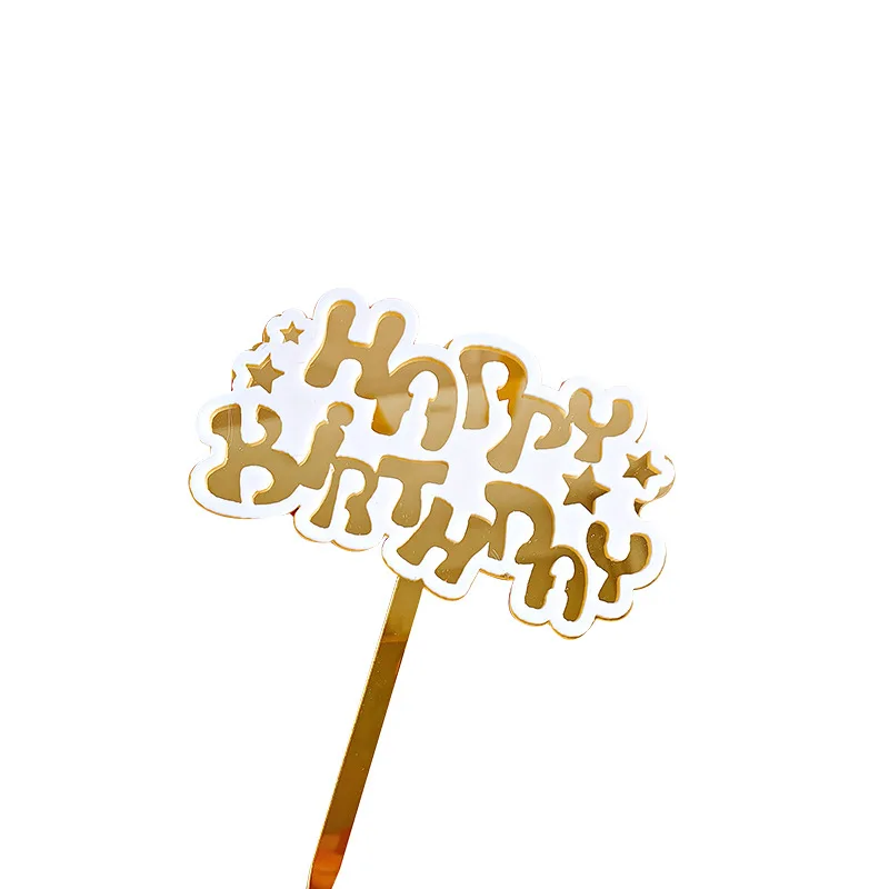 

Cake Decoration Star Letter Happy Birthday Cake Topper for Happy Birthday Baby Shower Dessert Cupcake Decor Toppers Supplies