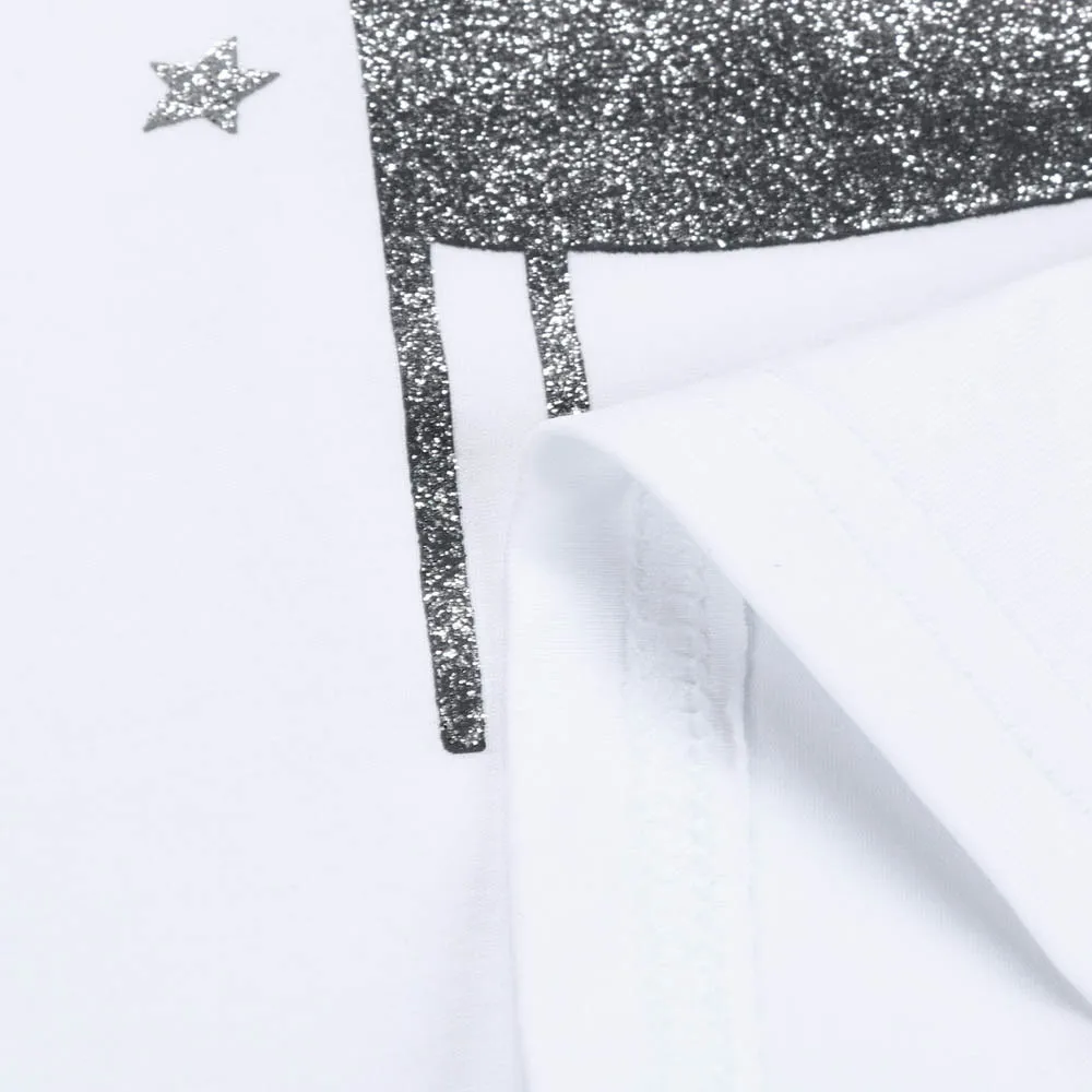 Летняя одежда с принтом мультяшного кота для маленьких девочек милый Пот