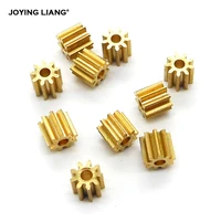 92a 91 5a 0 5m brass pinion 9 tooth 5 5mm diameter mechanical motor parts hole 1 5mm2mm tight 10pcslot