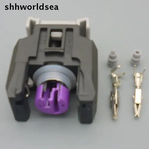 

Shhworldsea 13816706 2-контактный герметичный разъем топливного инжектора для Buick Chevrolet The Great Wall
