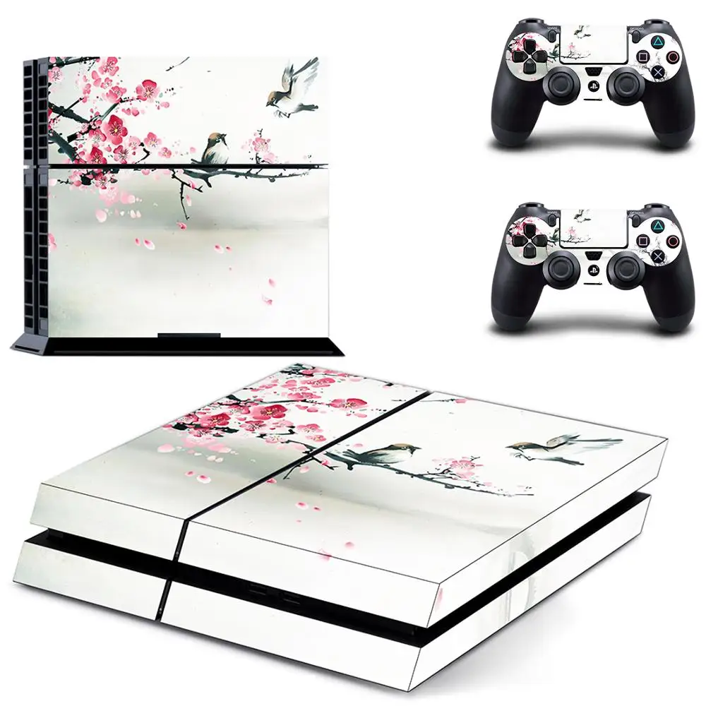 

Наклейка для консоли Playstation 4 и 2 контроллера, стиль 4