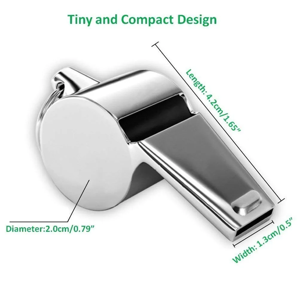 Сверхгромкий свисток для судей из нержавеющей стали школьные спортивные