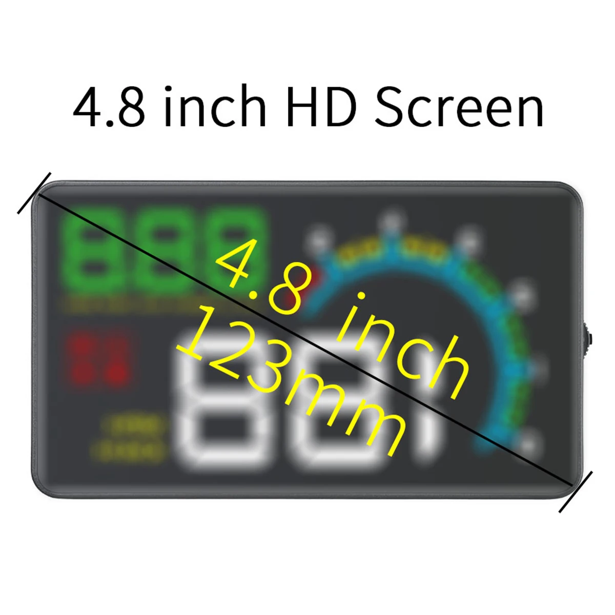 D3000 4 &quotgps скорость Автомобильный дисплей многофункциональный цифровой