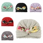 1 шт., детская Удобная шапка с рисунком, с ушками кролика