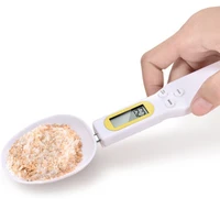 500g0 1g electronic digital spoon scale lcd display digital kitchen measuring spoon for milk powder food mini kitchen scales