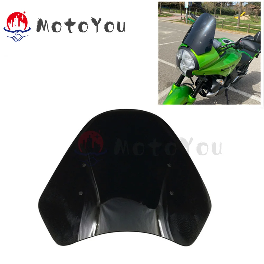 Ветровое стекло VERSYS650 KLE650 07-09 переднее дефлектор воздушного потока для Kawasaki Versys KLE