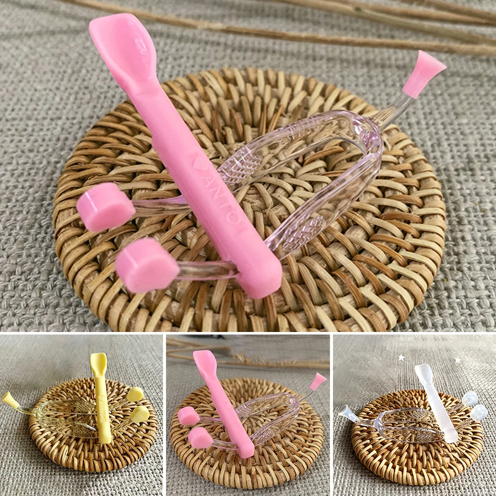 Elasticity Clean Inserter Remover Convenient No Harm Eyes Care Silicone Portable Soft Contact Lens Tool Kit Tweezers Suction