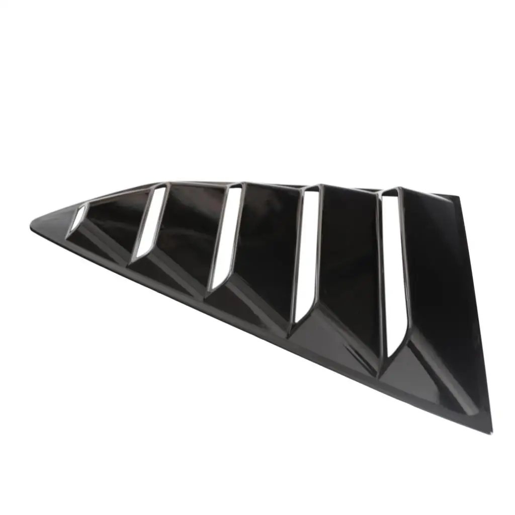 

ABS Rear and Side Window Louvers in Black Sun Shade/Rain/Windshield Cover for Chevrolet Camaro 2016 2017 2018, Easy Install