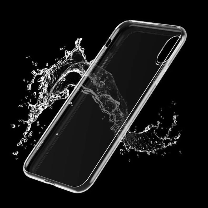 Прозрачный мягкий чехол для iPhone 11 Pro X XR XS Max 8 7 6 6s Plus 5S SE 5C 4 4S ТПУ силиконовый
