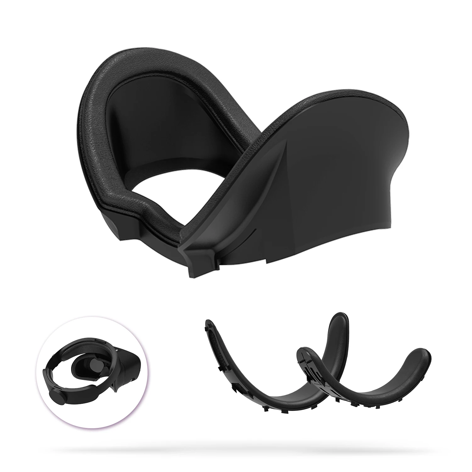 

Маска для лица Oculus Rift S VR, сменная удобная мягкая поролоновая маска с подставкой, защита от пота, подходит для глаз