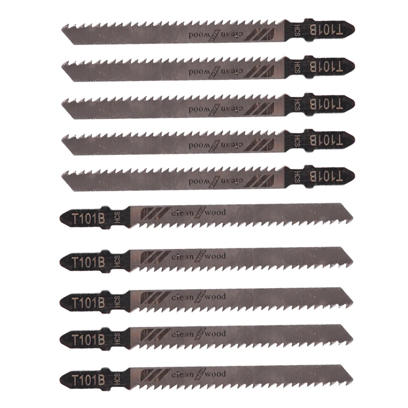 

Trimming Jigsaw Repair Blade Furniture Supply 10pcs Metal T101B T-shank