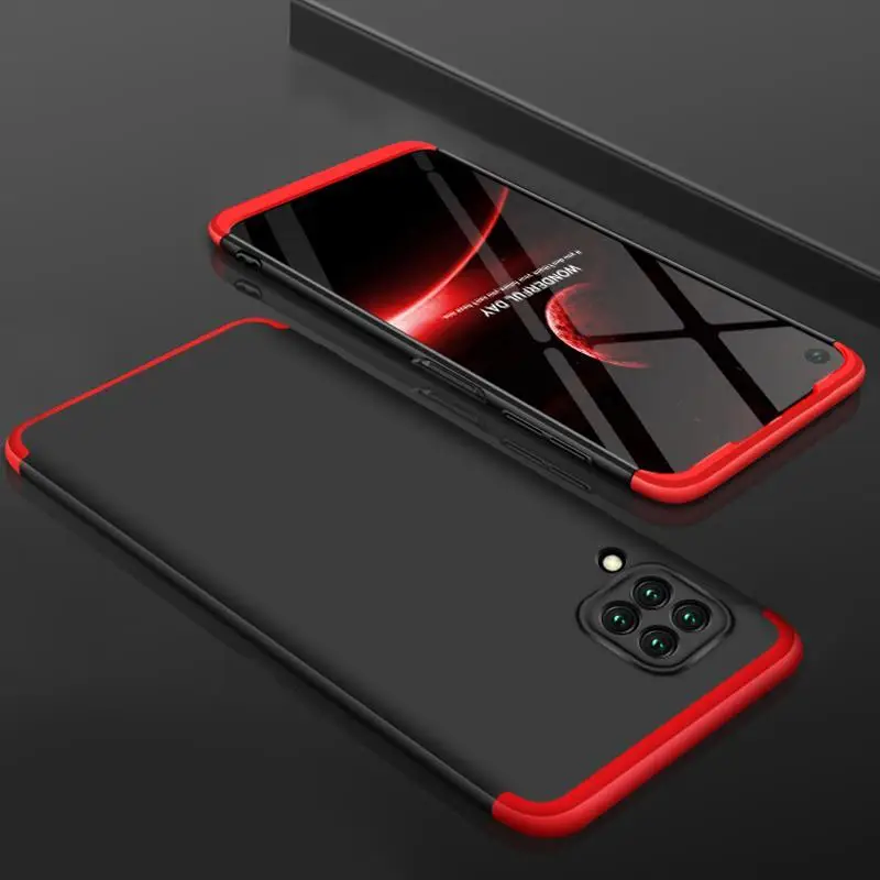 

Case For Huawei P40 Pro Plus lite 360 Degree Full Protection Shockproof Hard Matte Cover For Huawei Nova 6 SE 7i