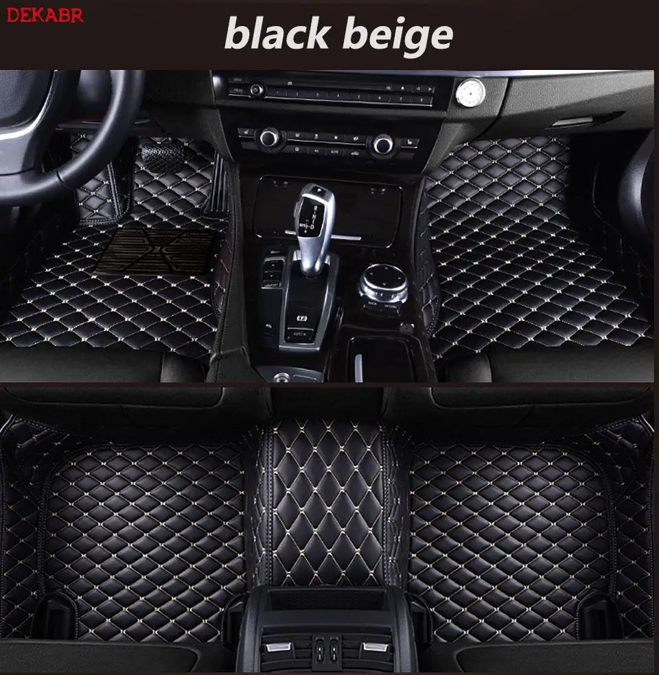 DEKABR Коврик Кожаные Автомобильные Коврики для hyundai Sonata 2006 2013 2014 2015 2016 2017 2020