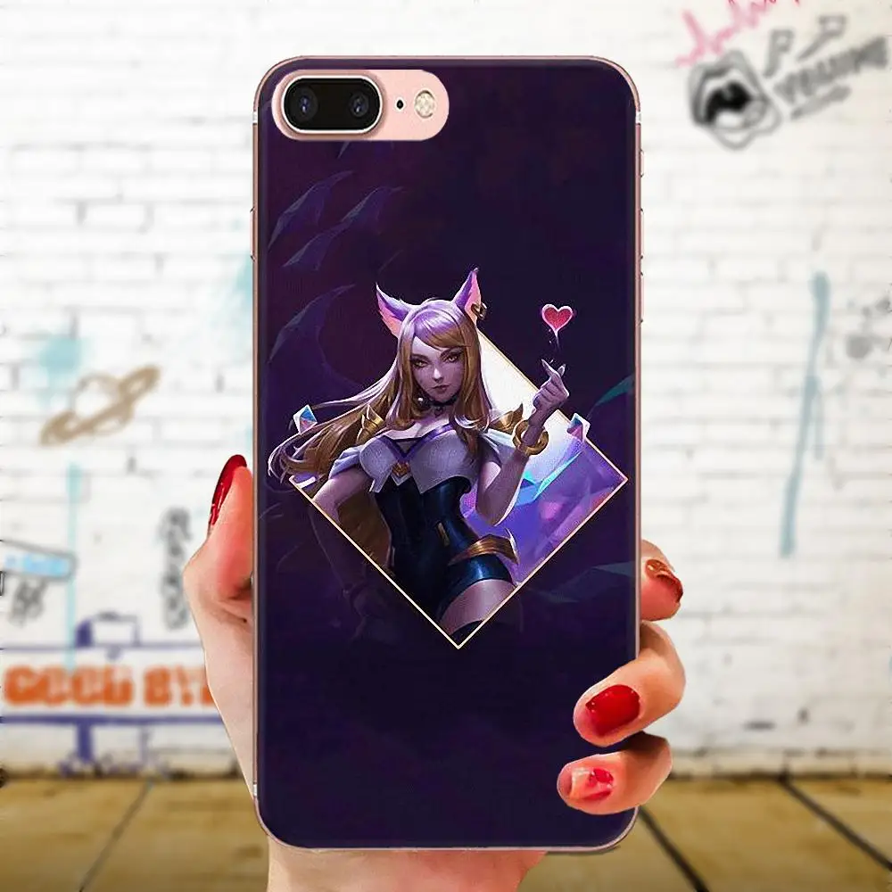 Силиконовые чехлы для телефона League Of Legends Akali Xiao mi 3 4 4C 4i 5 5s 5X6 6X8 SE Pro Lite A1 Max x 2 Note