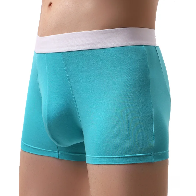 

Mens Boxer Shorts High Quality Solid Men Underwear Sexy U Convex Men Boxershorts Soft Modal Male Panties Gay Boxer European size