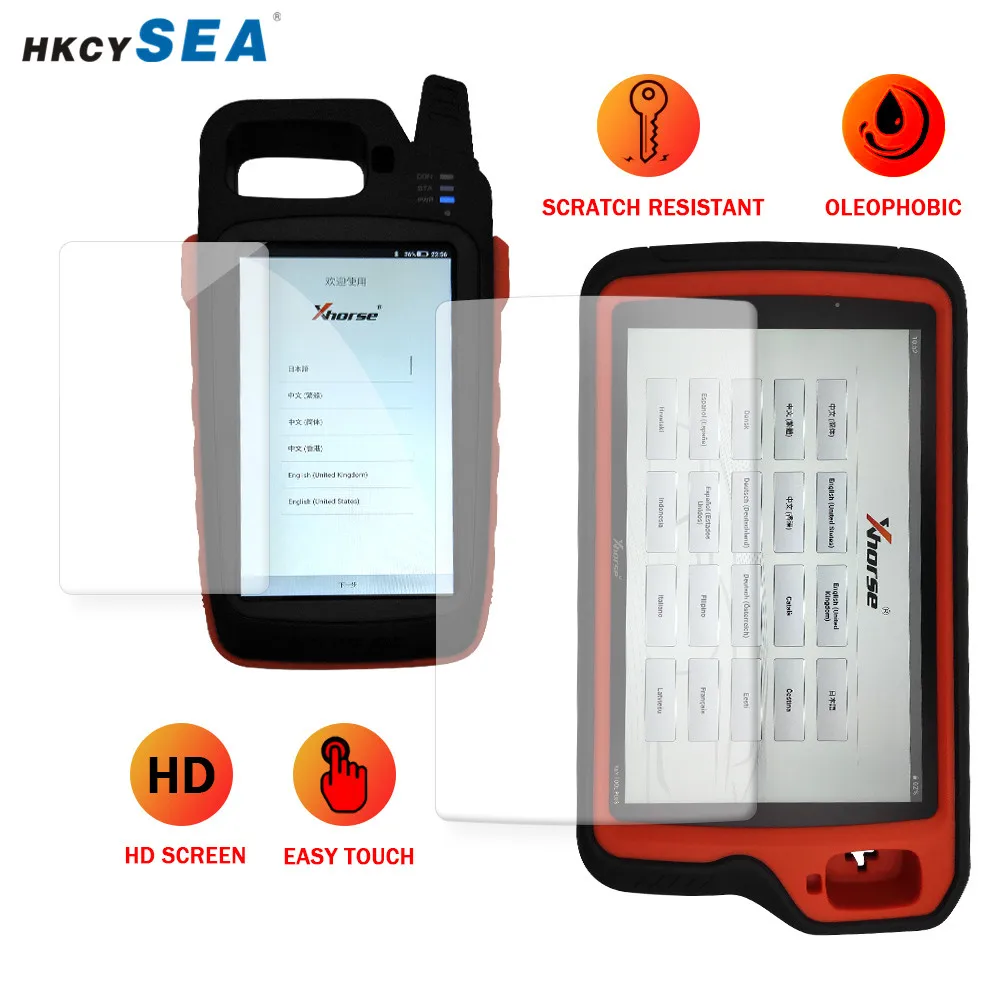 1 шт. Защитная пленка для экрана Full Cover HD защитная Xhorse VVDI KEY TOOL MAX/VVDI Plus Programmer |