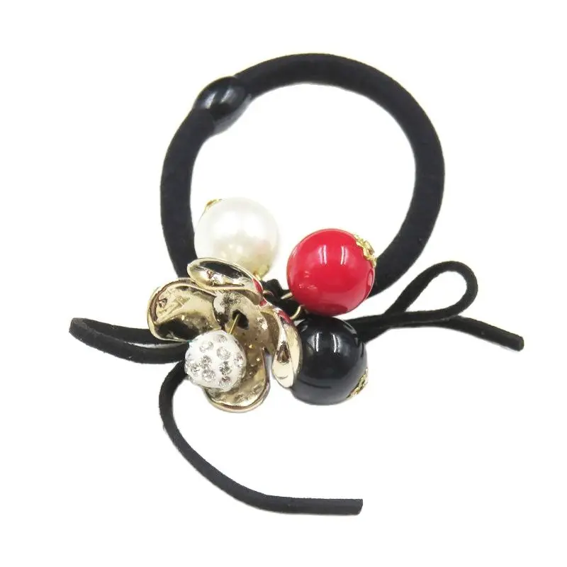 10PCS/LOT 3-Ball Flower Elastic Hair Bands For Girls Bohemian Headband Scrunchy Korean Fashion Kids Accessories Women |