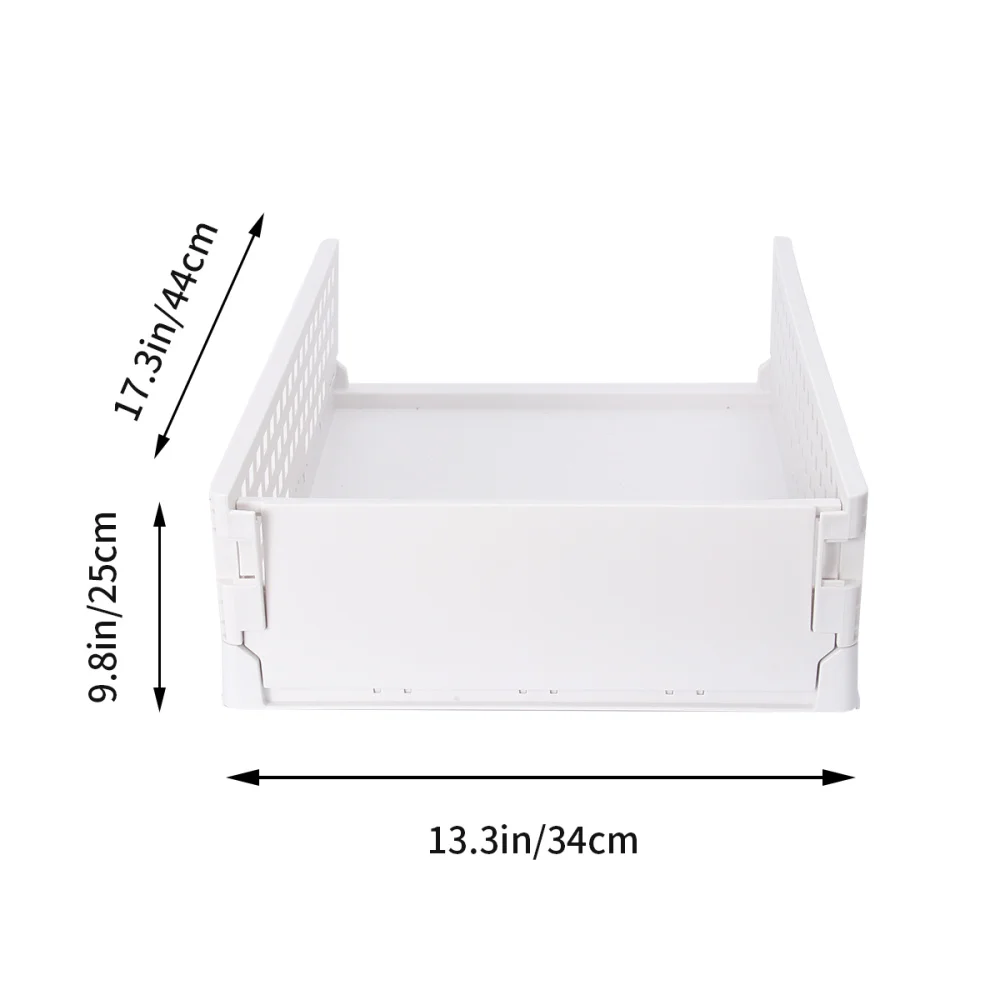 

Drawer Type Closet Storage Rack Foldable Wardrobe Partition Shelf