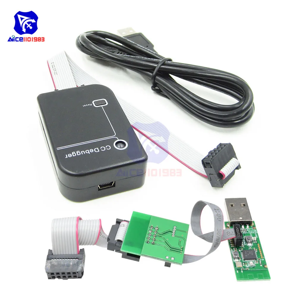 CC2531 Diymore Bluetooth, ZigBee эмулятор CC-Debugger программист анализ Протокола отладчик CC2540 CC2531 модуль разъема для программирования - Цвет: CC2531