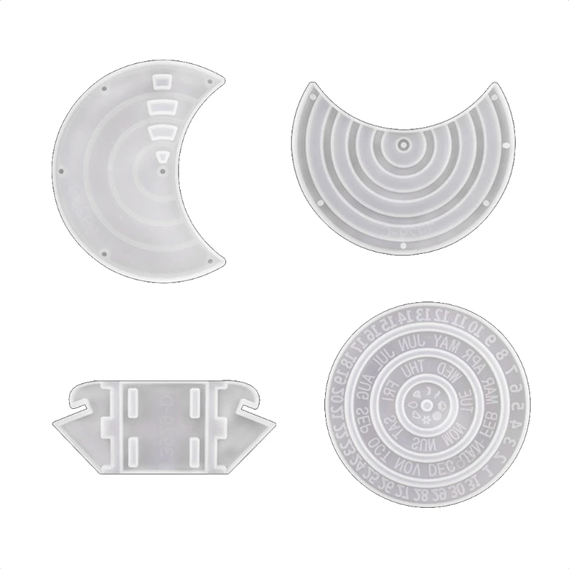 

1 Набор, силиконовая форма в виде Луны/сердца