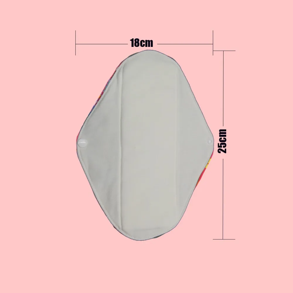 3 шт. женские гигиенические прокладки из бамбука и хлопка|pads with wings|feminine padsreusable woman