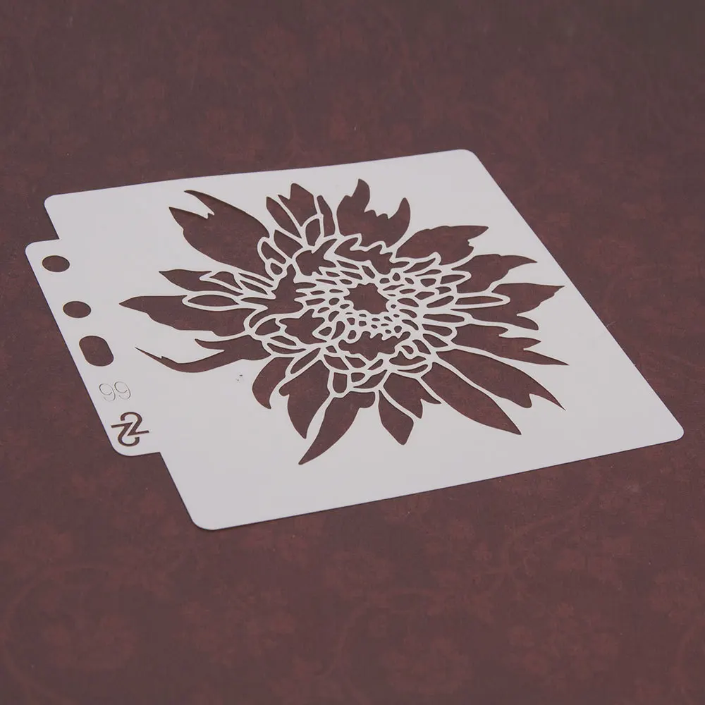 

Creative flower pvc Layering Stencils for Diy scrapbook coloring,painting stencil,home decor diy etc. Product image