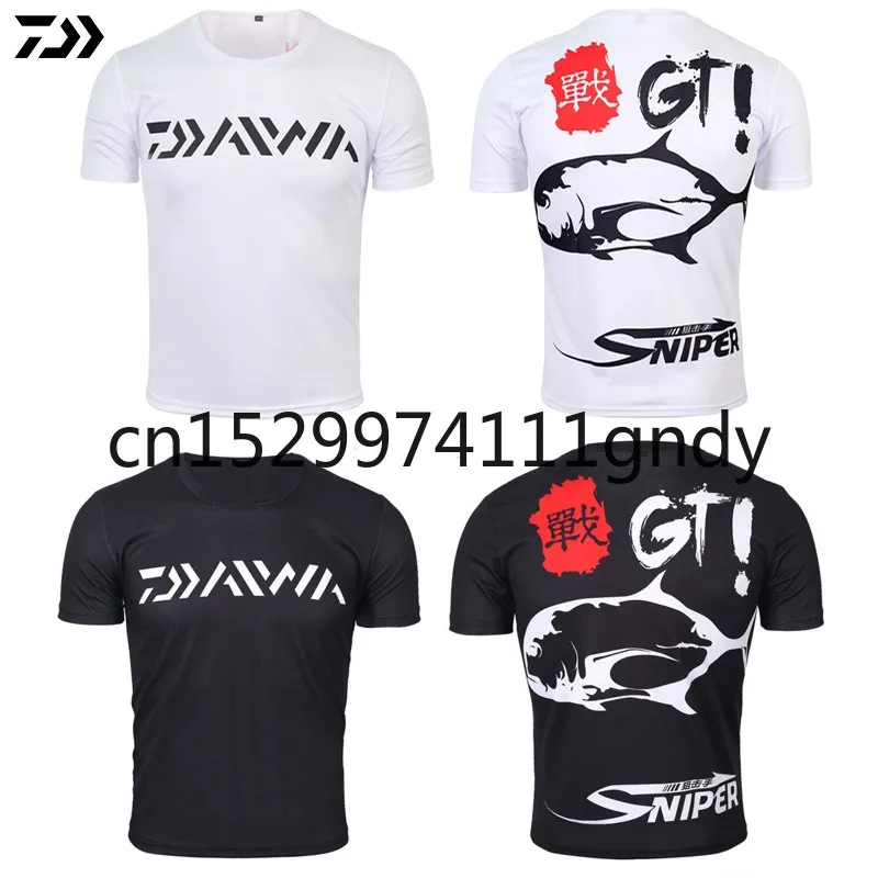 

DAIWA DAWA 2020 Fishing Clothing Summer Short Sleeve Deep Sea Sunscreen Breathable Clothes Anti-UV Ultrathin Fishing Shirt