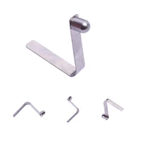 stock available stainless steel springs clip pole v shape push button clips 8mm