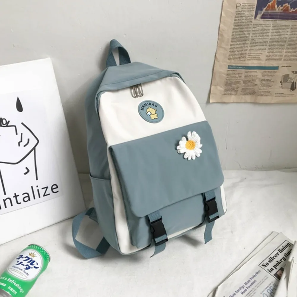 

Ladies Backpack Student Bag Brand College Black Casual Teenage Backpacks for Girls Sac a Dos Backpack Waterproof Bookbag