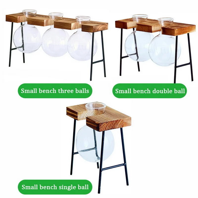 Новый Винтаж Стекло настольные растения бонсай для дома Свадебные Декоративные