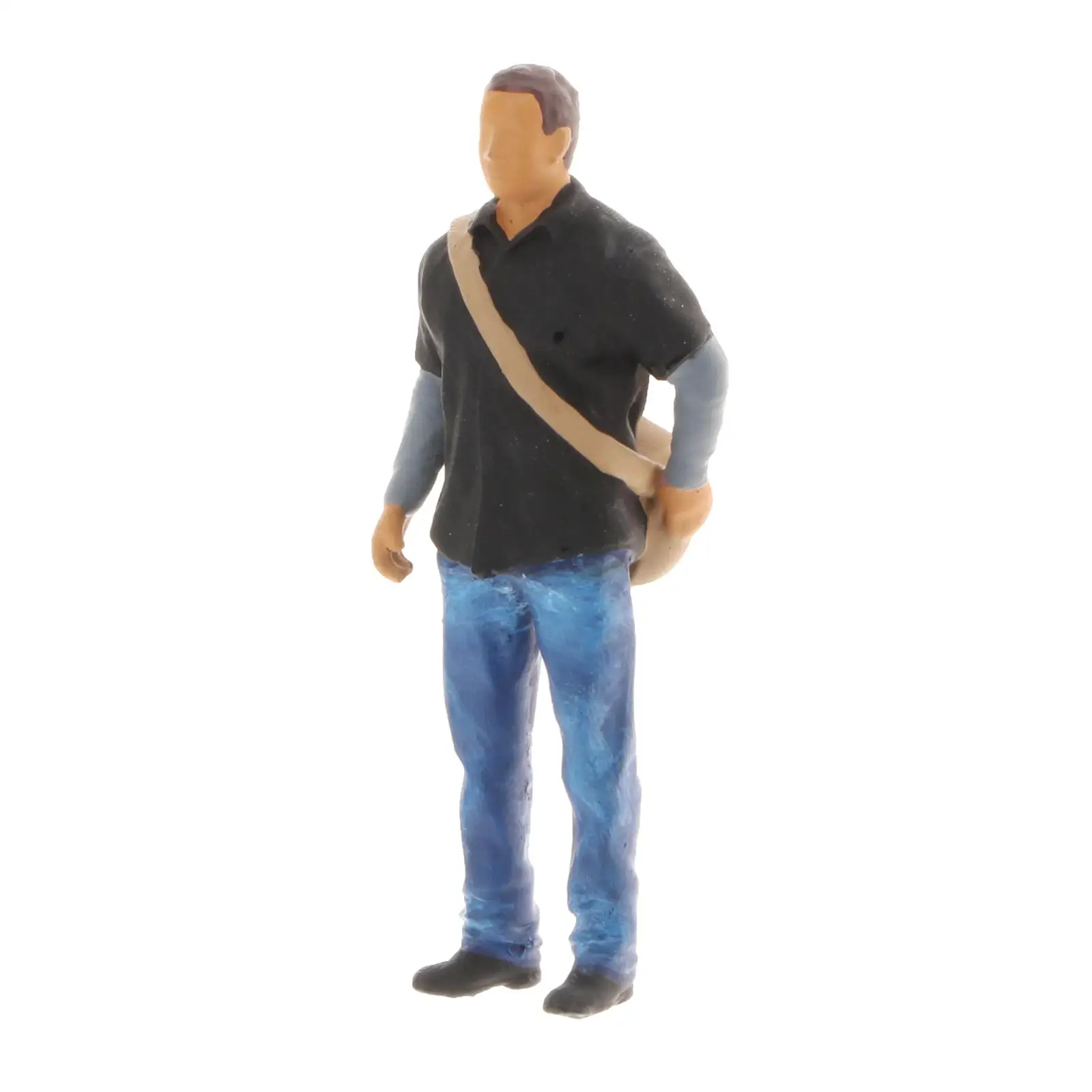 

Diorama Painted Figure Cool Rider Doll Scenery for Collections