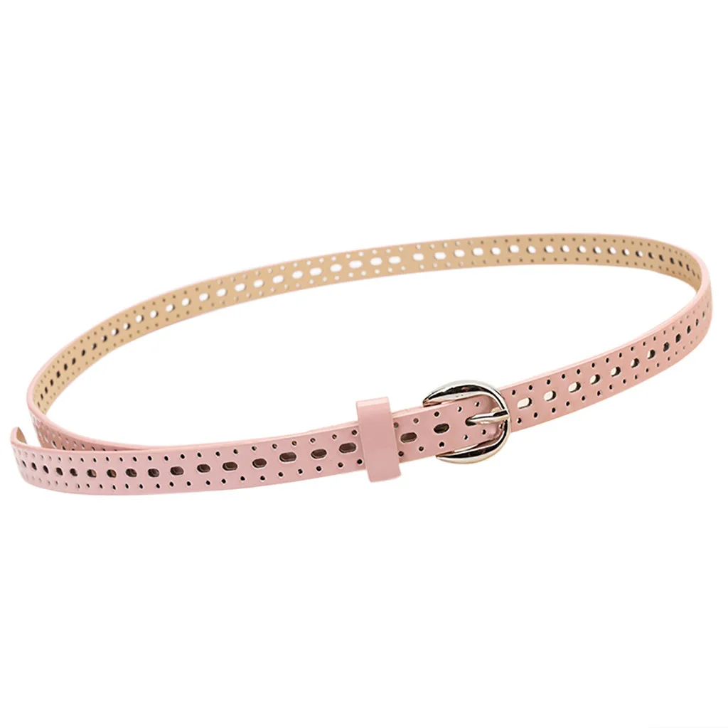 Женский тонкий ремень SAGACE из искусственной кожи яркие цвета украшение на пряжке