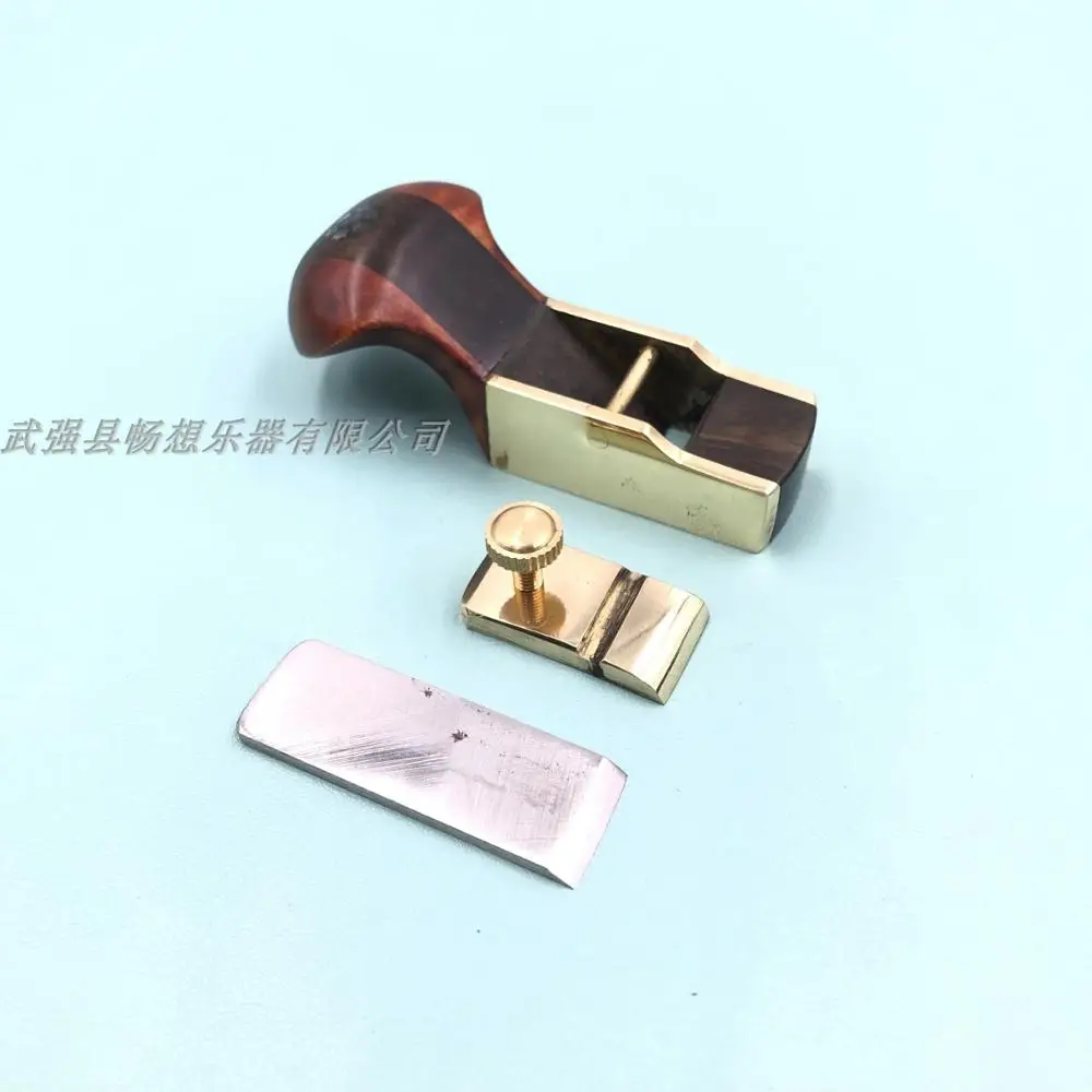 woodworking tool, different size convex bottom brass wrap blackwood planes
