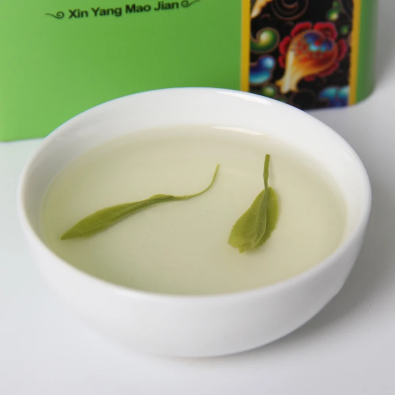 T&eacute; Verde chino Xinyang Maojian, t&eacute; org&aacute;nico Real para la p&eacute;rdida de peso, paquete de regalo para el cuidado de la salud, primavera 2020-3